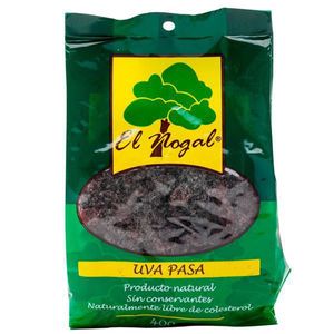 Uvas pasas EL NOGAL natural sin conservantes (400 gr)