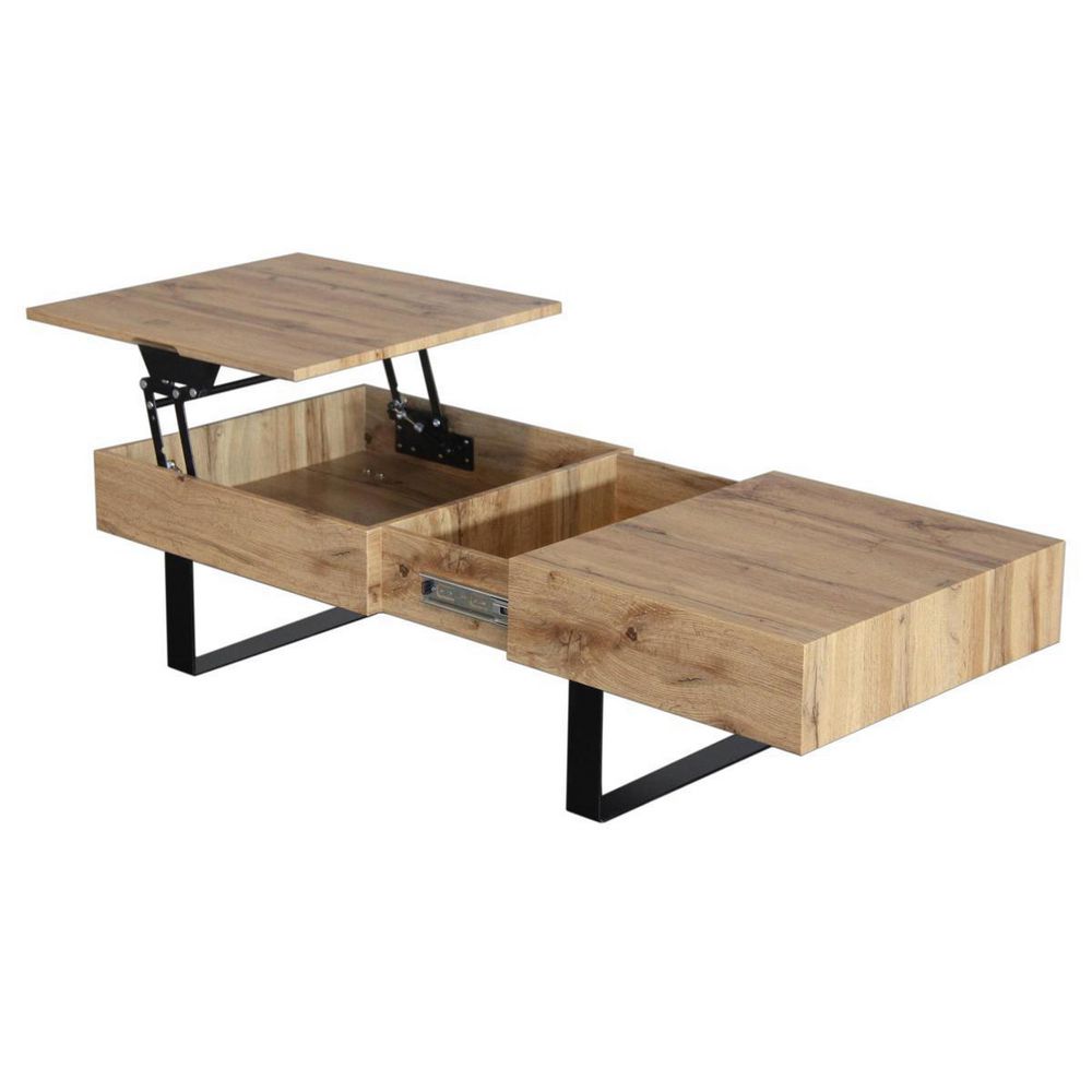 MESA DE MADERA Y METAL CONCEPTS