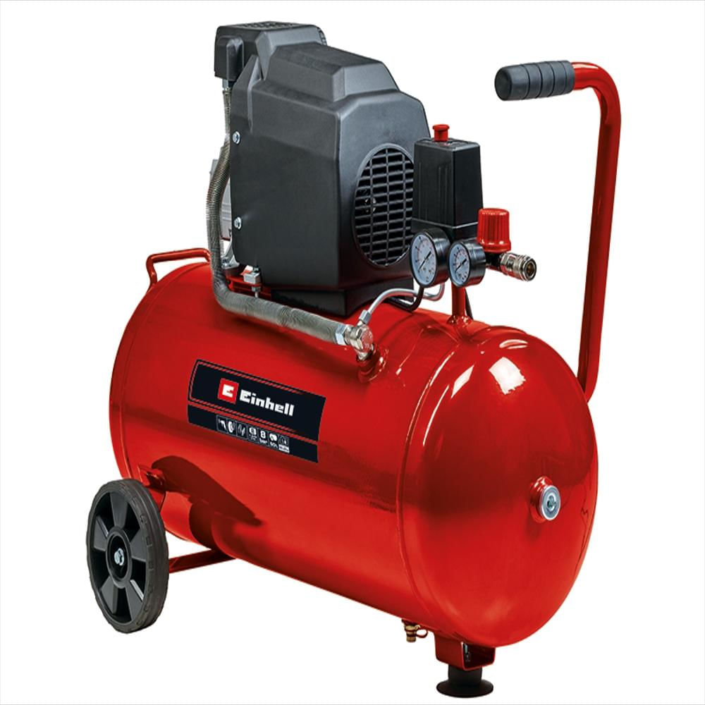 Compresor De Aire Einhell Tc Ac 190 50 8 Tanque 50 Litros 8 Bar