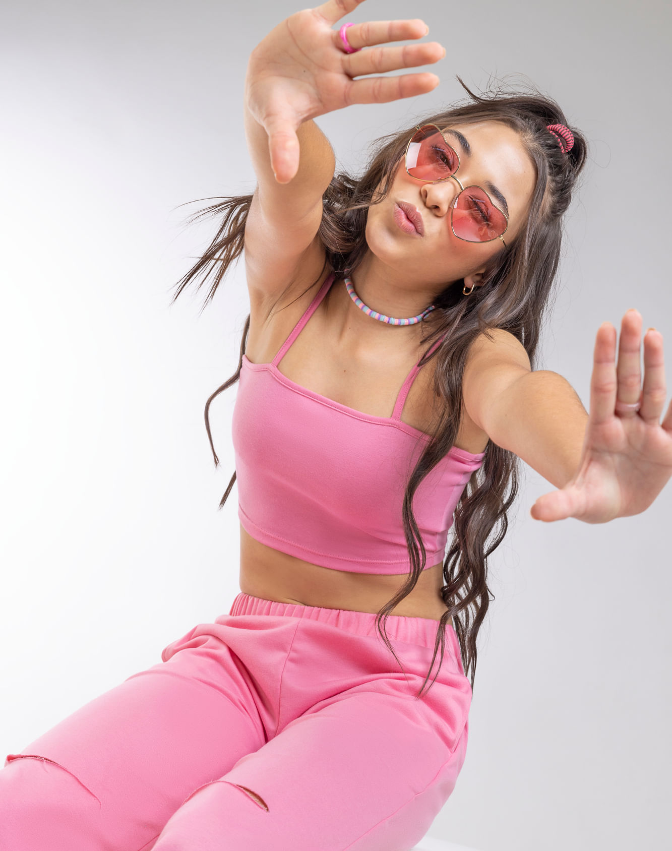 Crop Top Paq X2 Infantil Multicolor Mp 2178