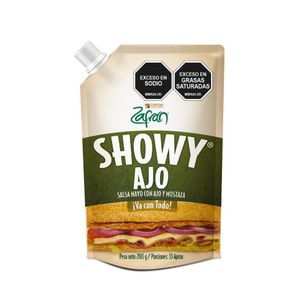 Salsa showy ZAFRAN con ajo (200 gr)