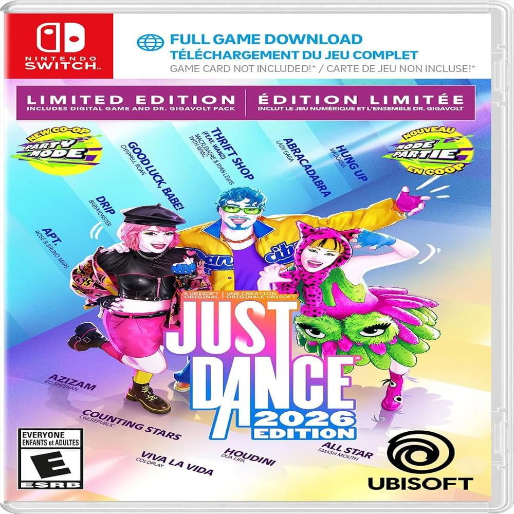 Video Juego Just Dance 2026 Edition Para Nintendo Switch (Codigo En Caja)