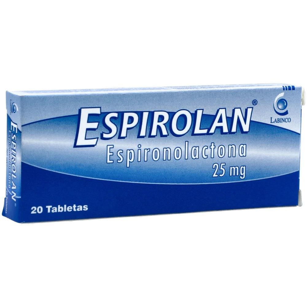 Espironolactona Espirolan 25 Mg X 120 Tabletas