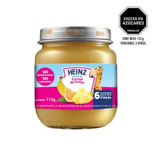 Compota HEINZ coctel de frutas (113 ml)