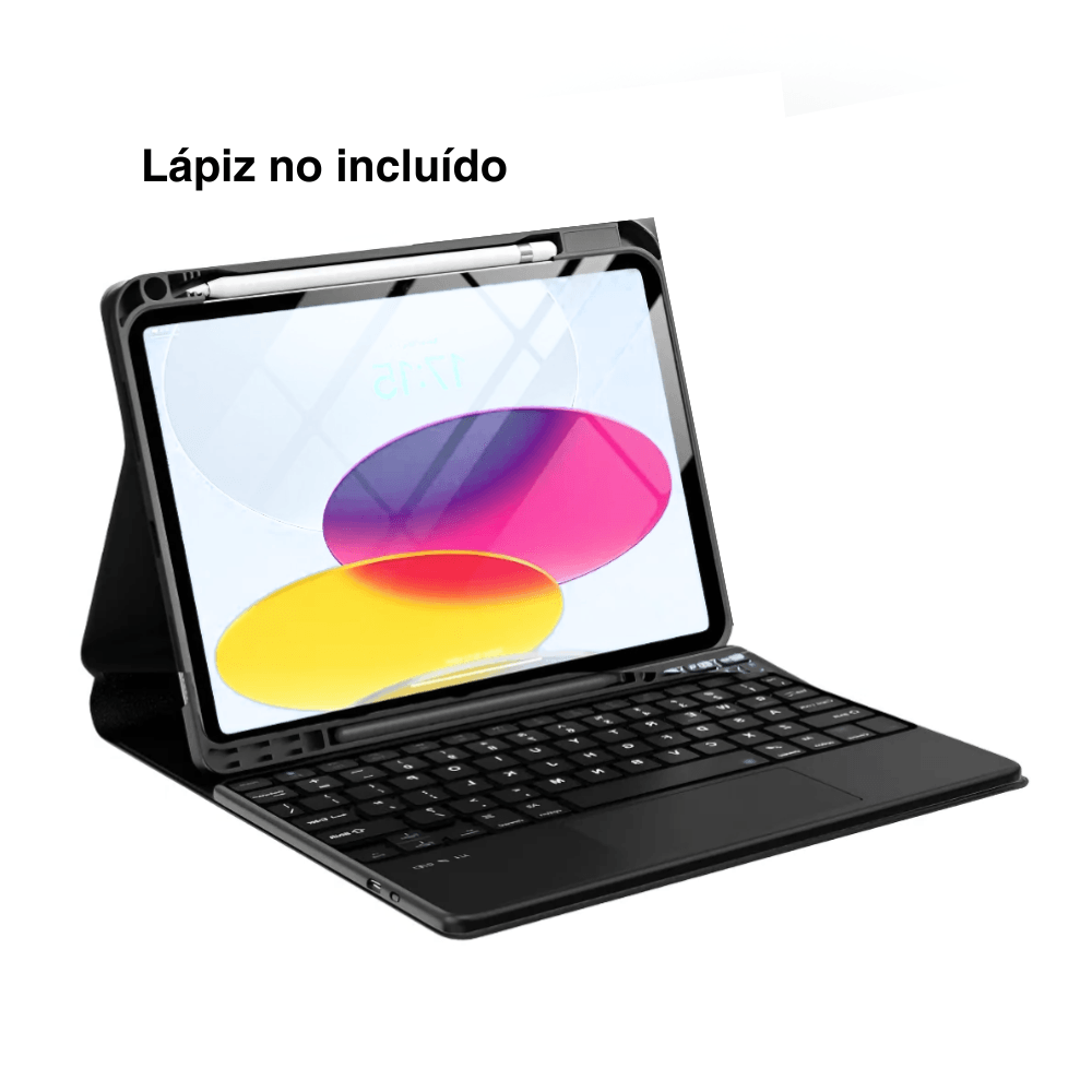 iPad A16 Plateada, 128GB + Teclado Touchpad Genérico