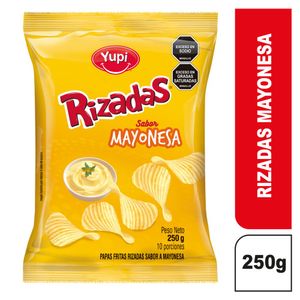 Papas RIZADAS sabor mayonesa (250 gr)