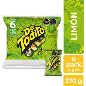 Pasabocas DETODITO limón (270 gr)
