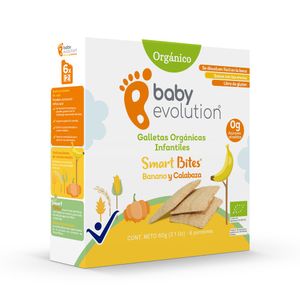 Galletas BABY EVOLUTION infantiles bananos (60 gr)