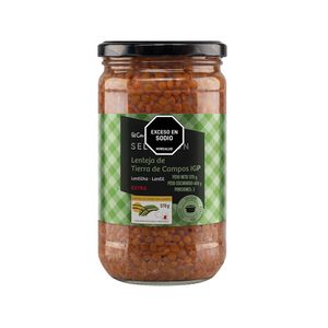 Lentejas Cocidas Extra EL CORTE INGLÉS MARCA EXCLUSIV 400 gr