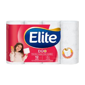 Papel higiénico ELITE dúo (374.4 mts)