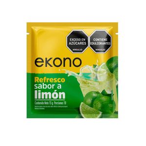 Refresco en polvo EKONO sabor a limón (15 gr)
