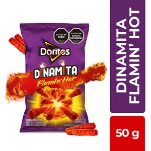 Pasabocas DORITOS dinamita flamin hot (50 gr)