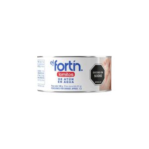 Atún EL FORTIN lomitos en agua (91 gr)