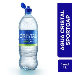 Agua CRISTAL botella sportcap (1000 ml)
