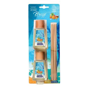 Ambientador BRIZZE palitos rattán caribe (120 ml)