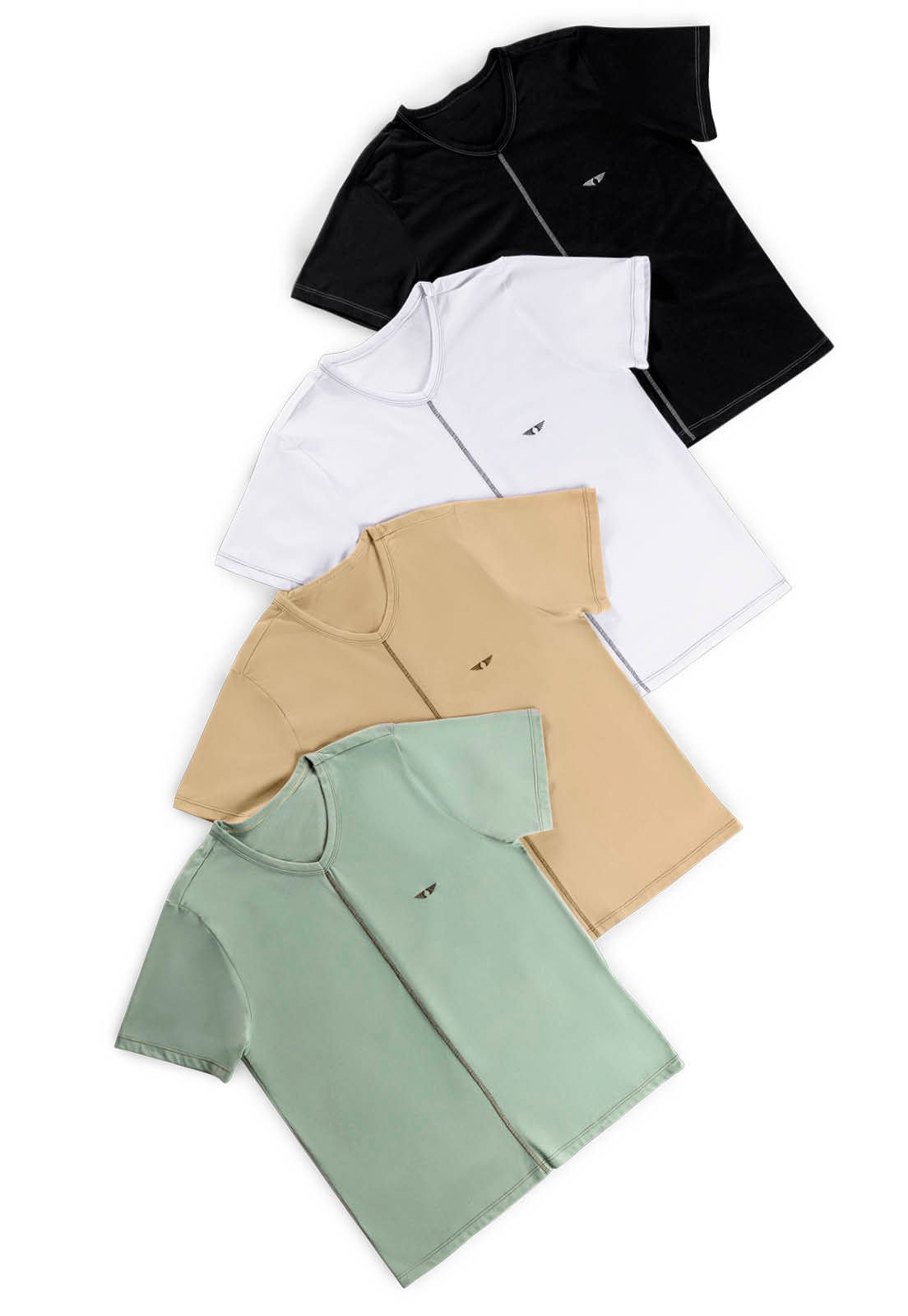 Camiseta Hombre Verde Oliva Mp 6448