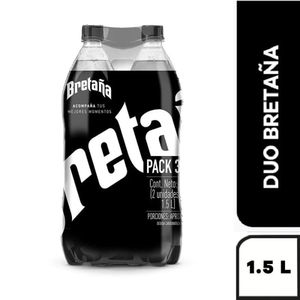 Soda BRETANA botella x2und (3000 ml)