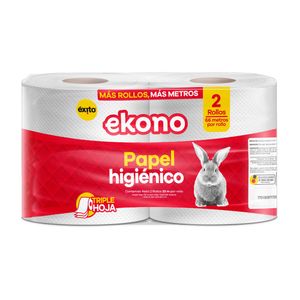 Papel higiénico EKONO triple hoja (66 mts)