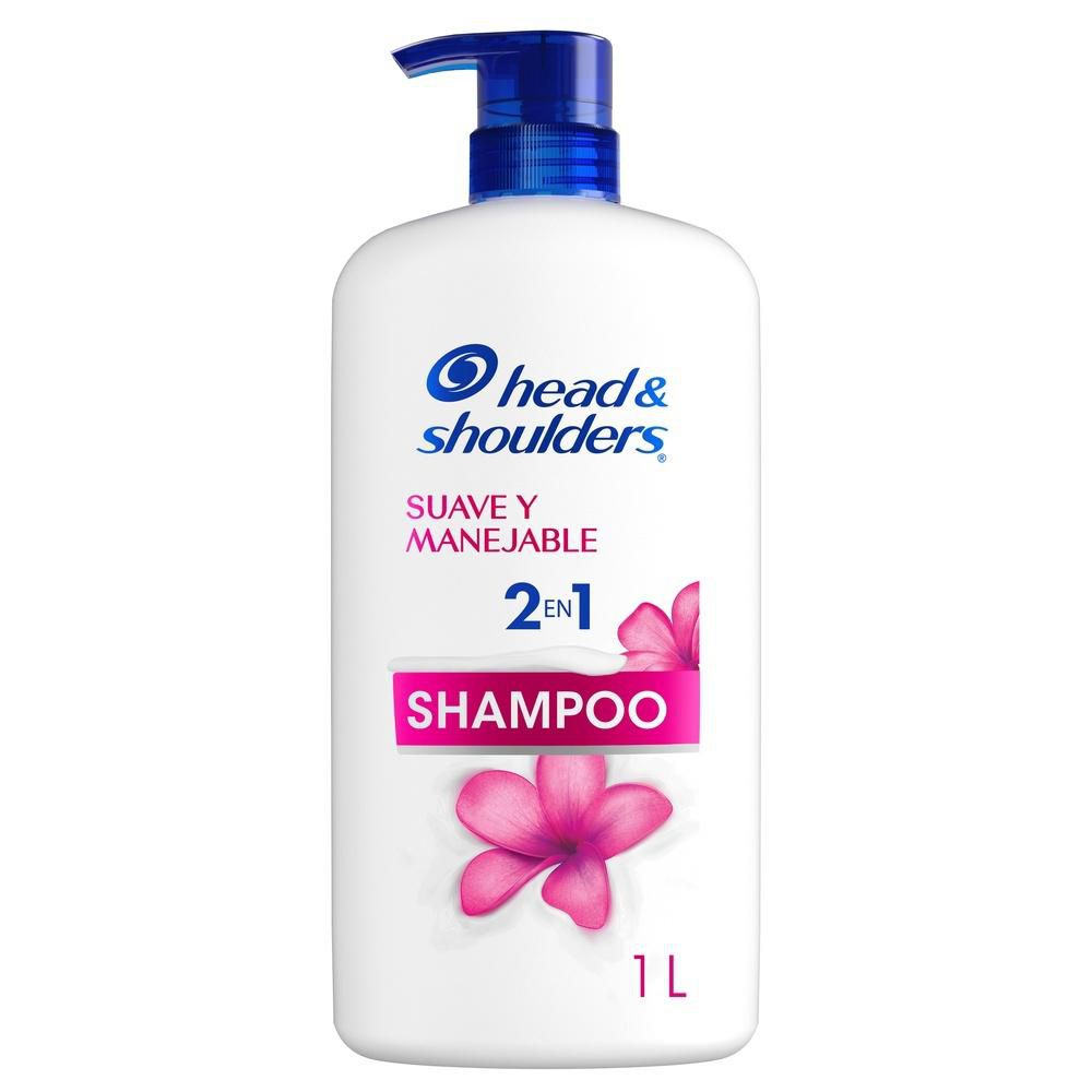 Shampoo H&S Suave y Manejable 2en1 (1000 ml)