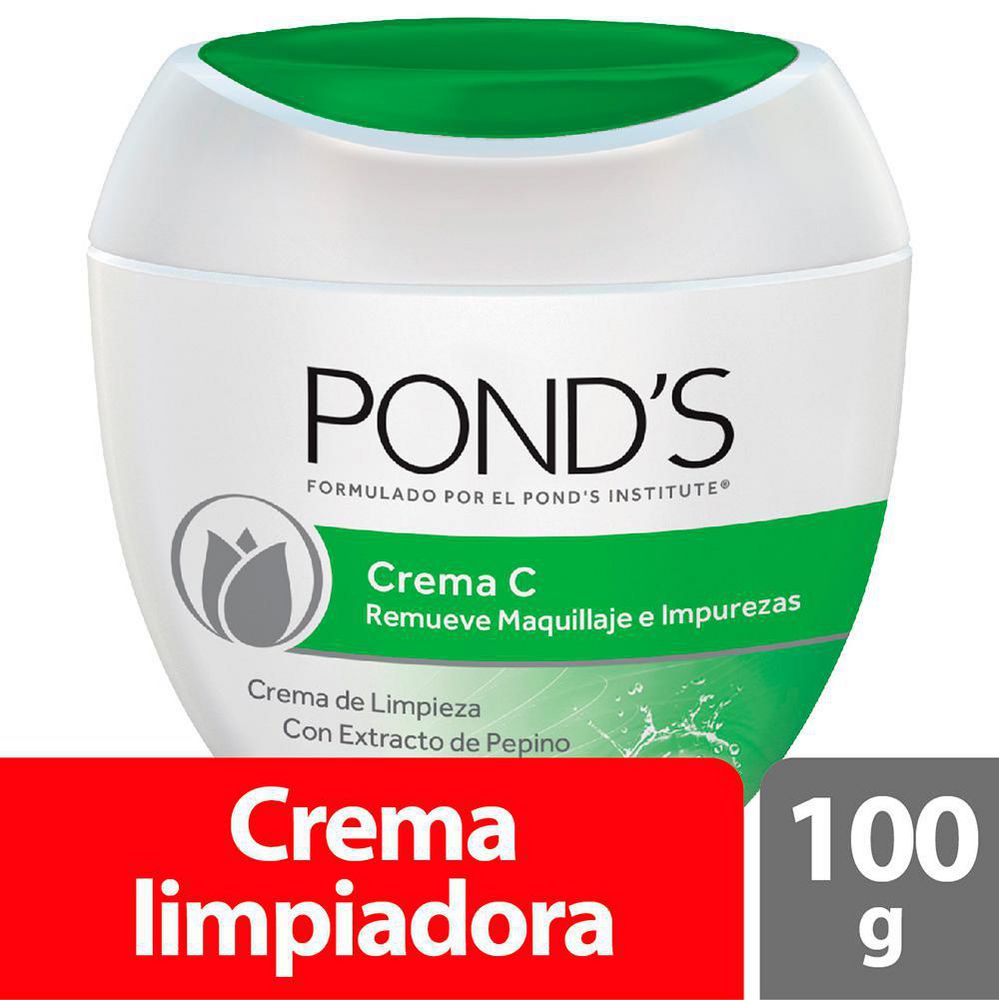 Crema facial PONDS limpiadora con pepino (100 gr)