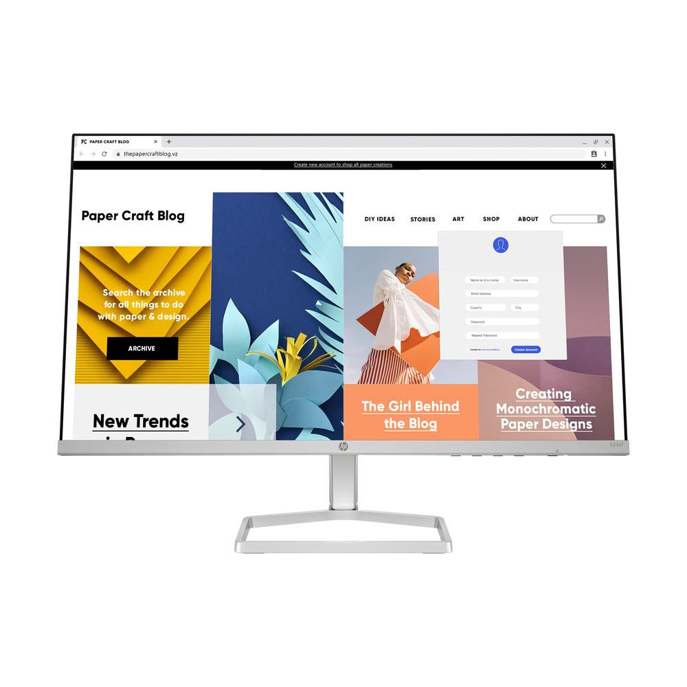 Monitor HP 23.8 pulgadas IPS Negro 90 Hz 524sf