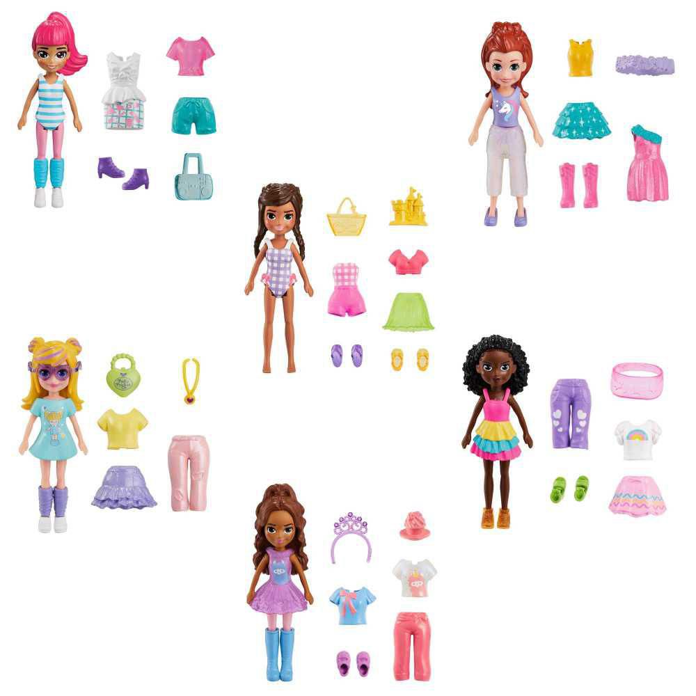 Set de Juego  Paquete de Modas Pequeño  POLLY POCKET