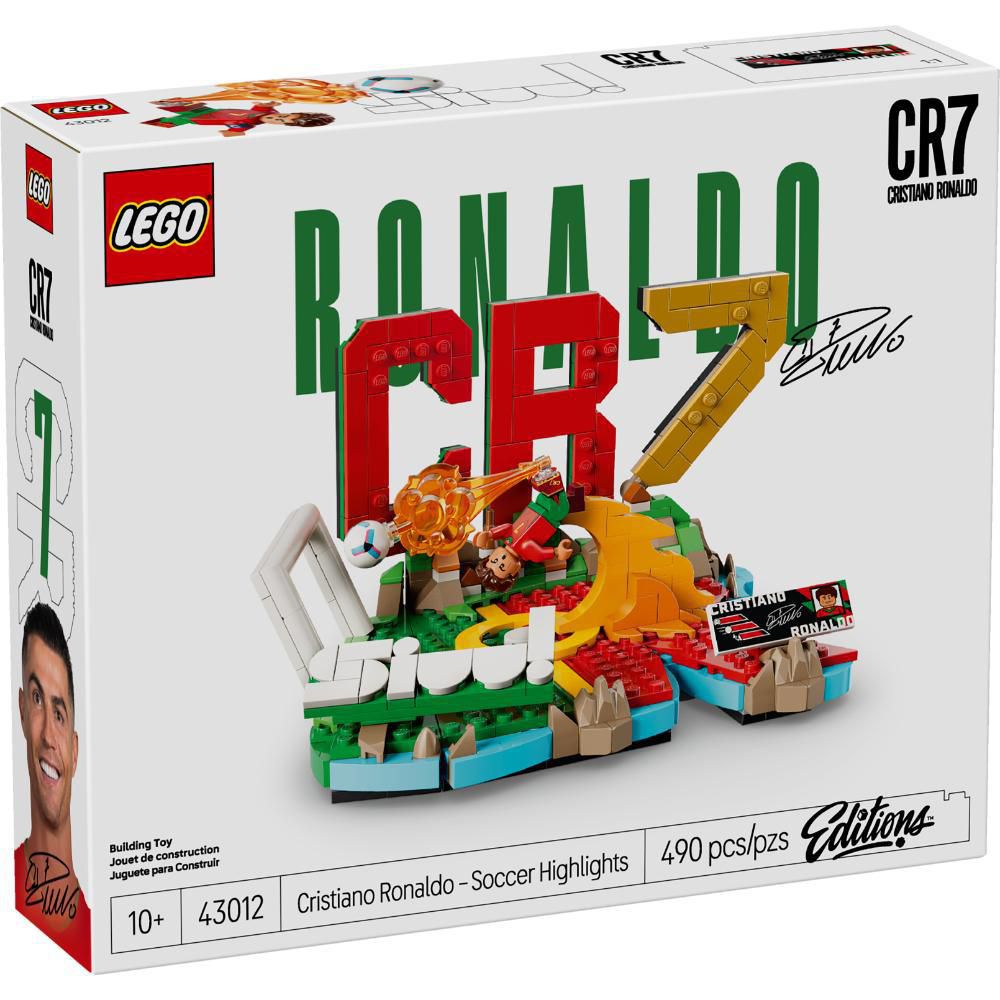 LEGO Cristiano Ronaldo Leyenda De Fútbol Bloques de construcción
