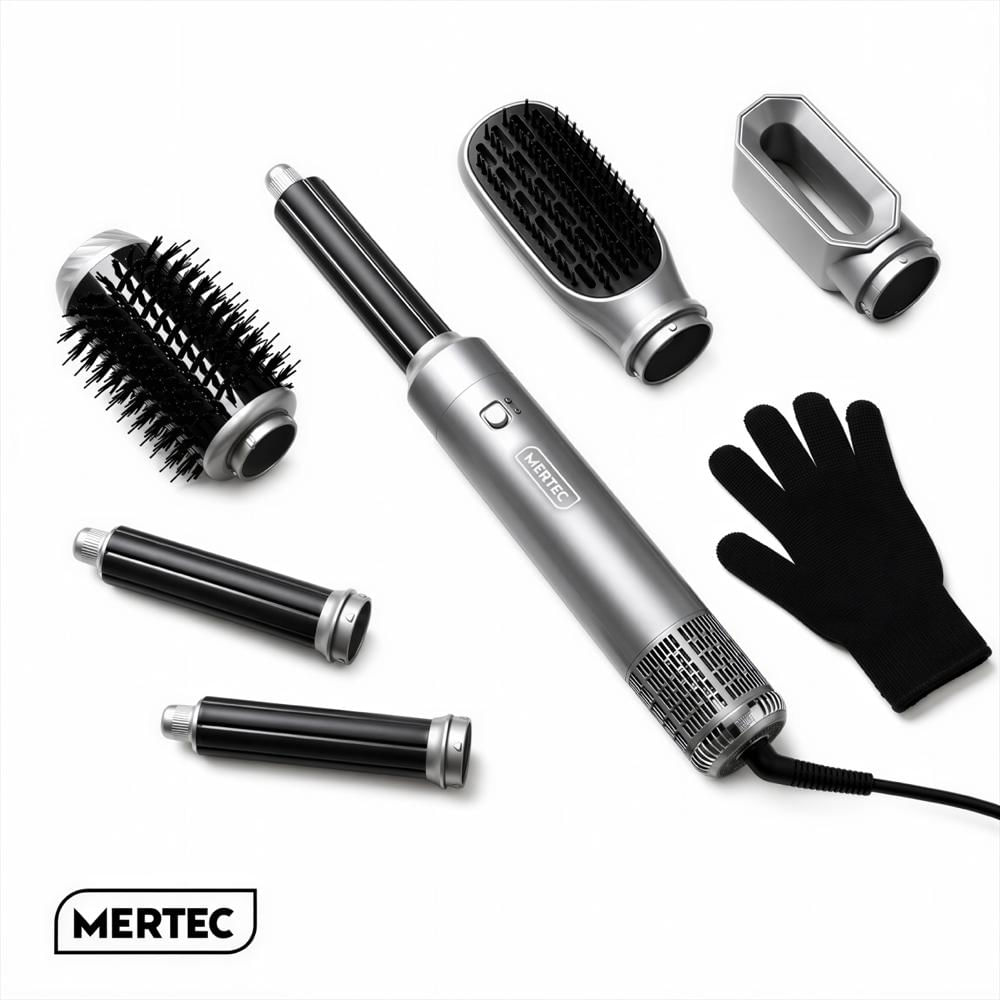 Cepillo Secador Multifuncional Mertec 5 En 1 Coral Mist
