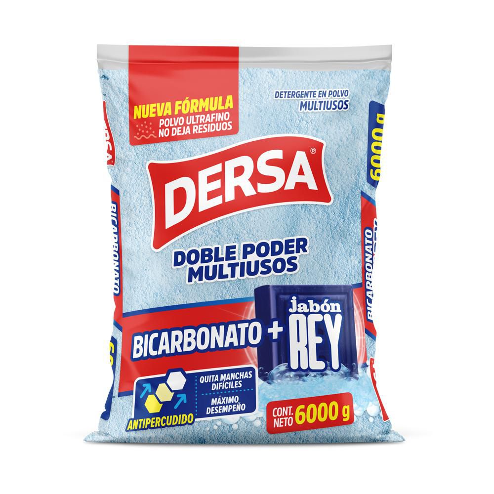 Detergente en polvo DERSA doble poder multiusos (6000 gr)
