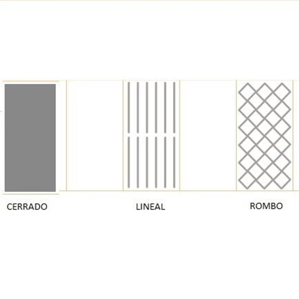 Caja Fondo Rombo Pared Rombo 60x40x41 Cm img #2