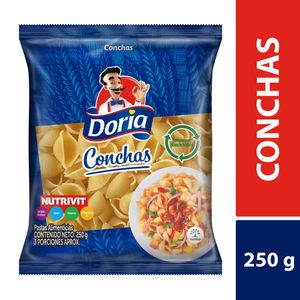 Pastas DORIA corriente conchas (250 gr)