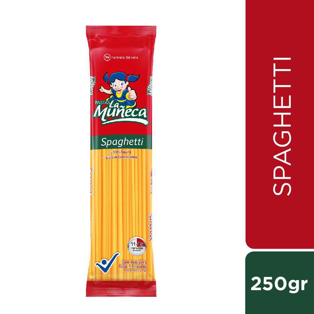 Pastas LA MUNECA spaghetti (250 gr)