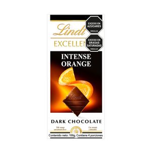 Chocolatina LINDT excellence naranja (100 gr)