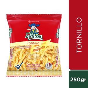 Pastas LA MUNECA tornillos sabor a mantequilla (250 gr)