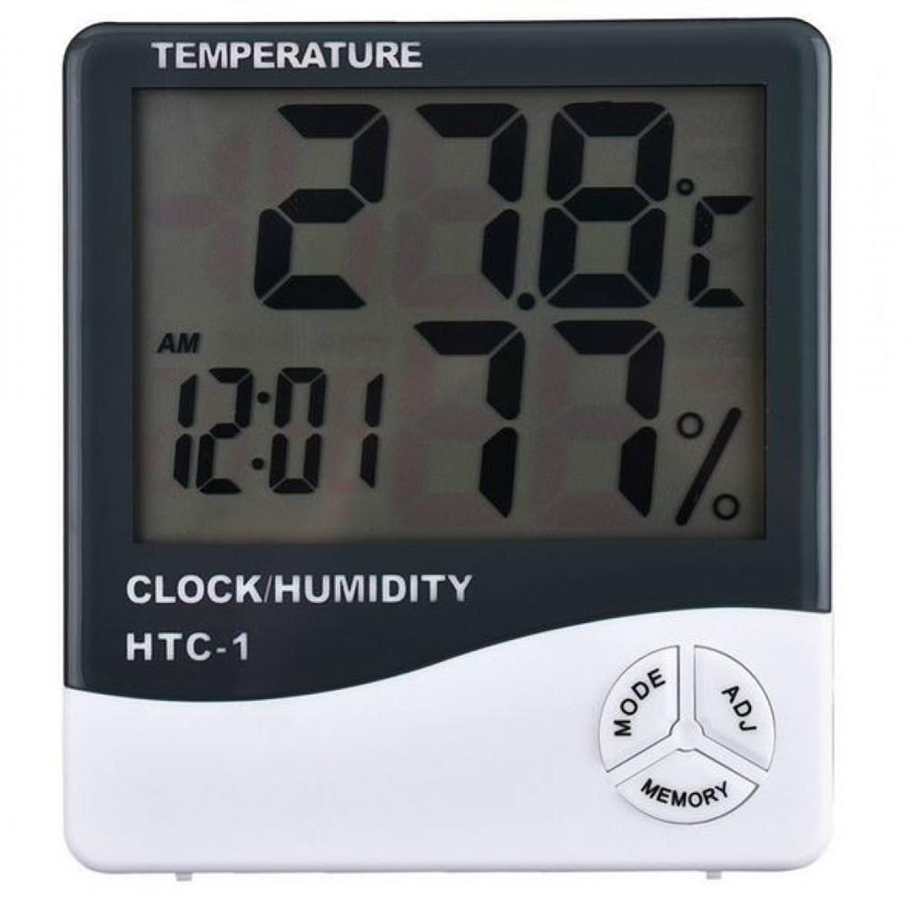 Termohigrometro Digital Alarma HTC-1