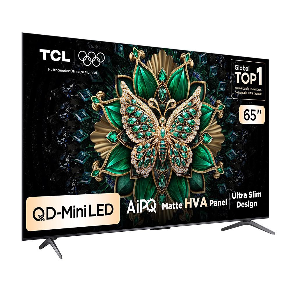 exito.com | Televisor TCL 65 pulgadas Mini LED Uhd4K Smart TV 65C6K