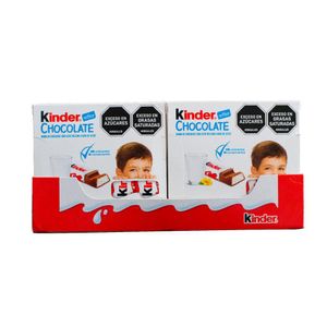 Barra de chocolate KINDER relleno cremoso (1000 gr)