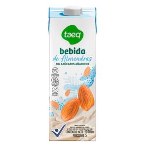 Bebida de almendras TAEQ sin azúcares añadidos (1000 ml)