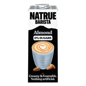 Bebida de almendra NATRUE almendra barista sin azucar (1000 ml)