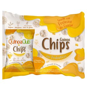 Snack SEGALCO chips arroz quinua queso (72 gr)