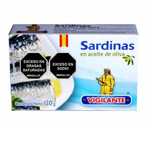 Sardinas VIGILANTE conservas del mar (88 gr)