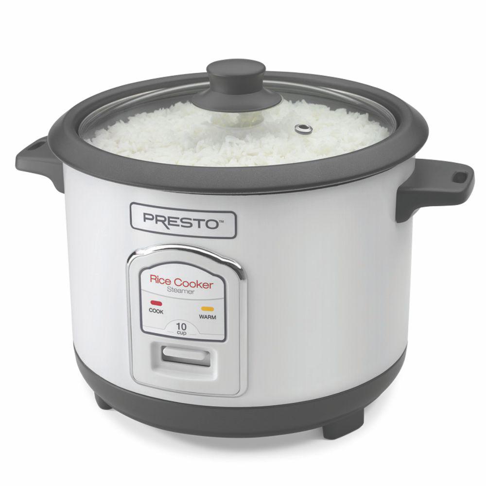 Olla Arrocera Y vaporera Eléctrica Presto 10 cup