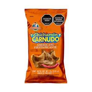 Chicharrón LA VICTORIA carnudo picante (75 gr)