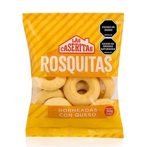 Rosquitas LAS CASERITAS horneadas de queso (50 gr)