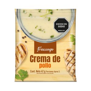 Crema de pollo FRESCAMPO mezcla para preparar (42 gr)