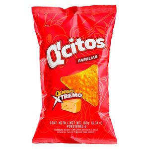 Pasabocas QCITOS queso xtremo (180 gr)