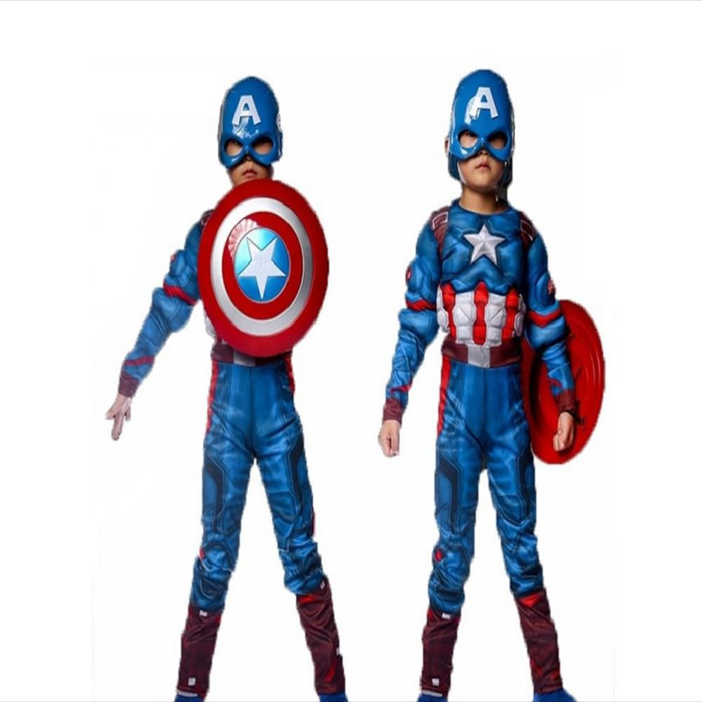 Disfraz Niño - Superhéroe Capitán América Juguete 12 Escudo