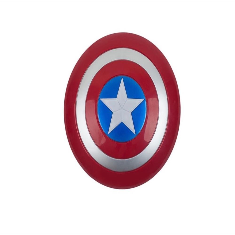 Generique - Escudo de Espuma Capitán América 30 cm niño