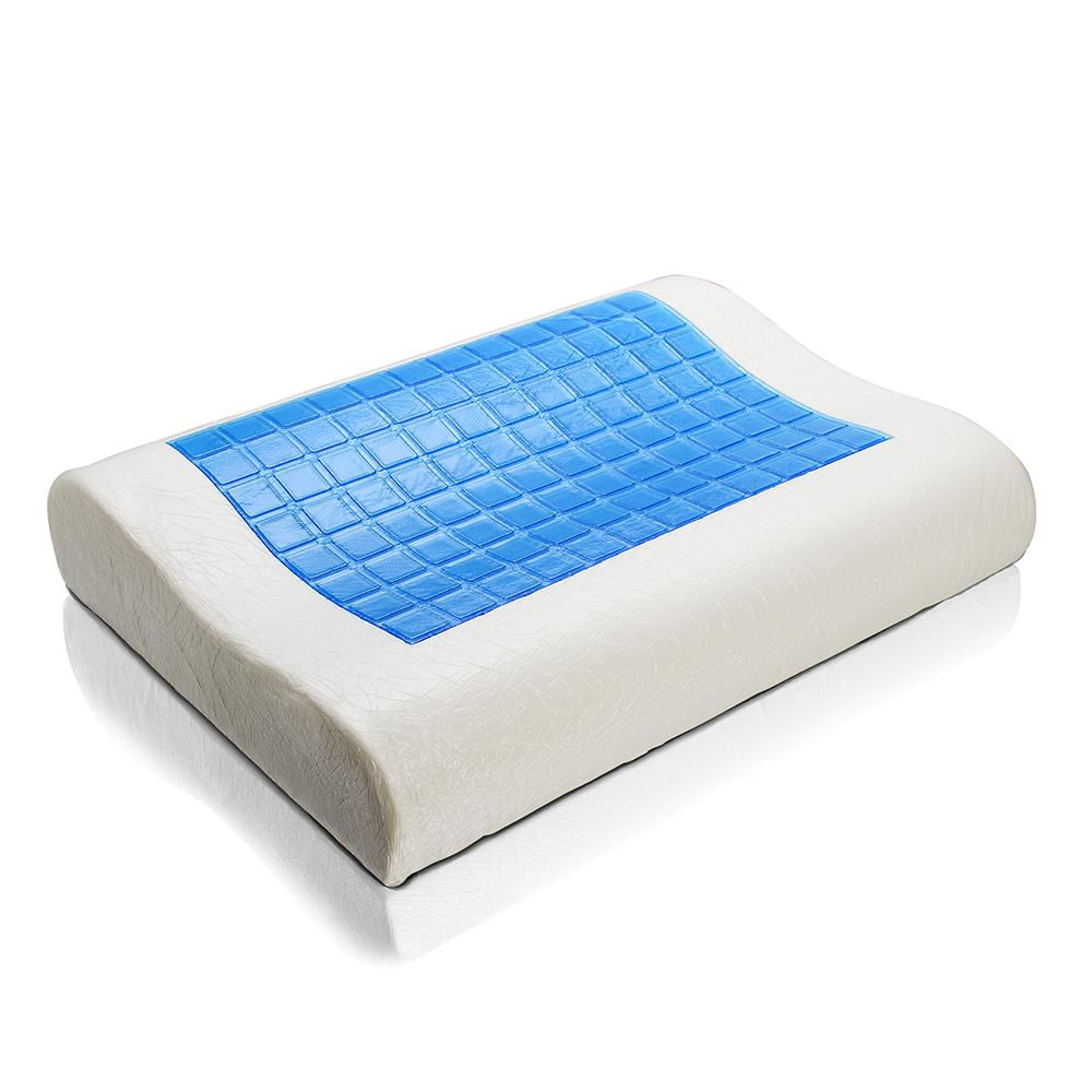 Almohada con gel refrescante ortopedica con memoria