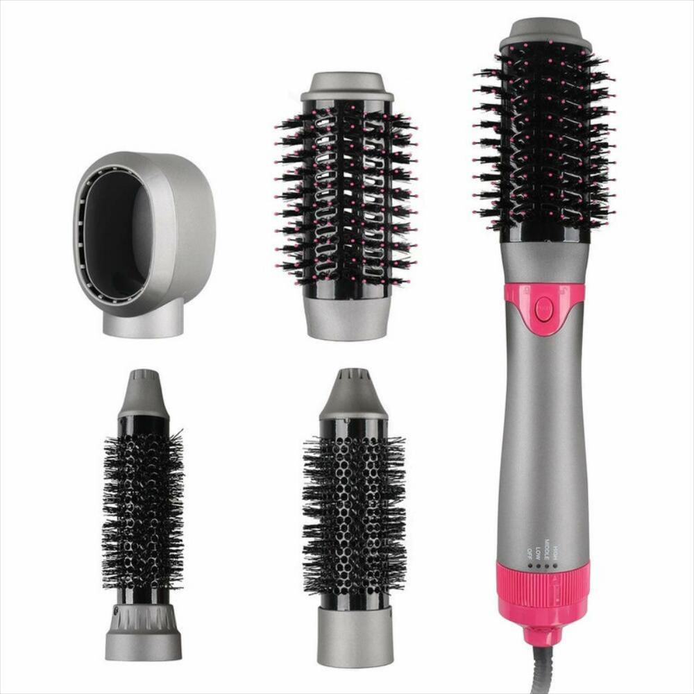 Cepillo y secador de aire caliente para el cabello - desmontable 4 en 1 img #1
